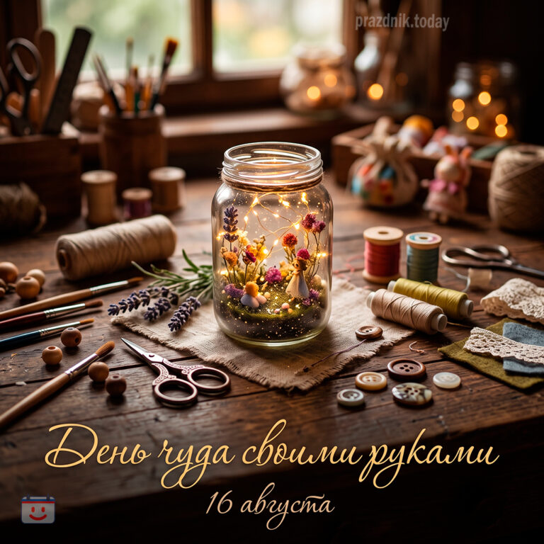 Открытка ко дню чуда своими руками 16 августа