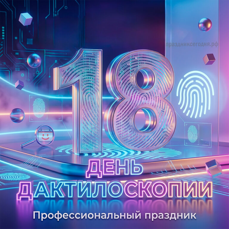 открытка ко дню дактилоскопии 18 апреля