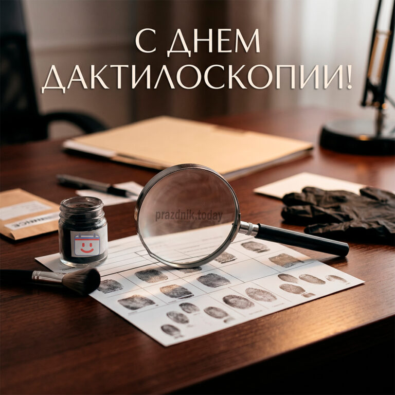 открытка ко дню дактилоскопии 18 апреля