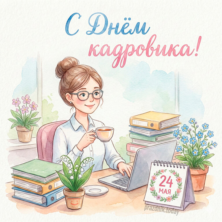 24 мая праздник открытка день кадровика