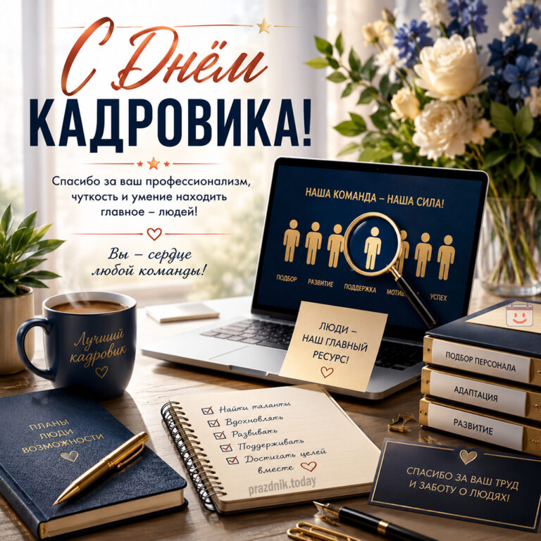 Открытка ко дню кадровика 24 мая