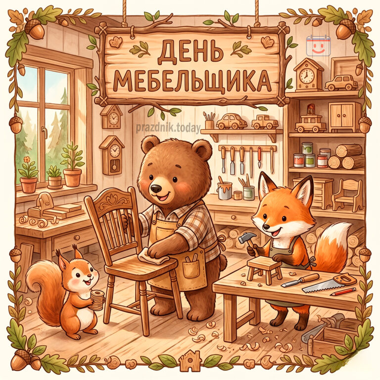 Открытка ко дню мебельщика