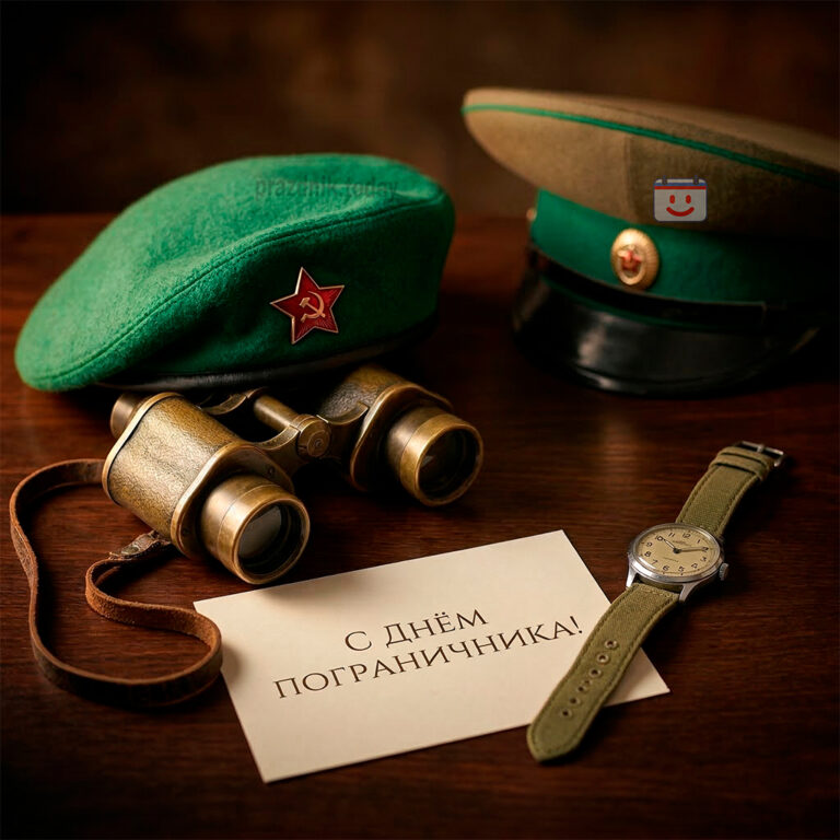 Открытка ко дню пограничника 28 мая
