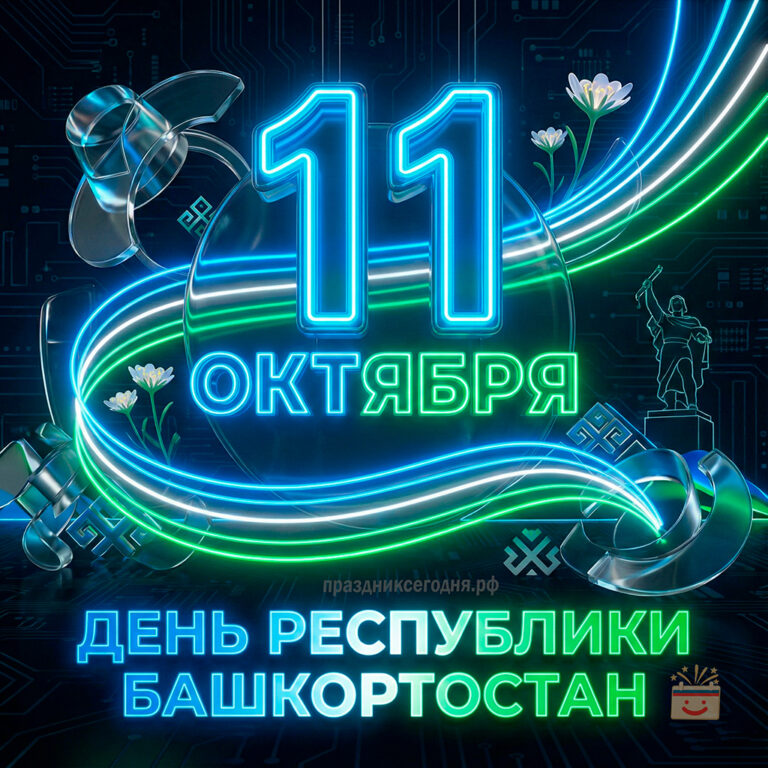 11 октября день республики Башкортостан праздник открытка