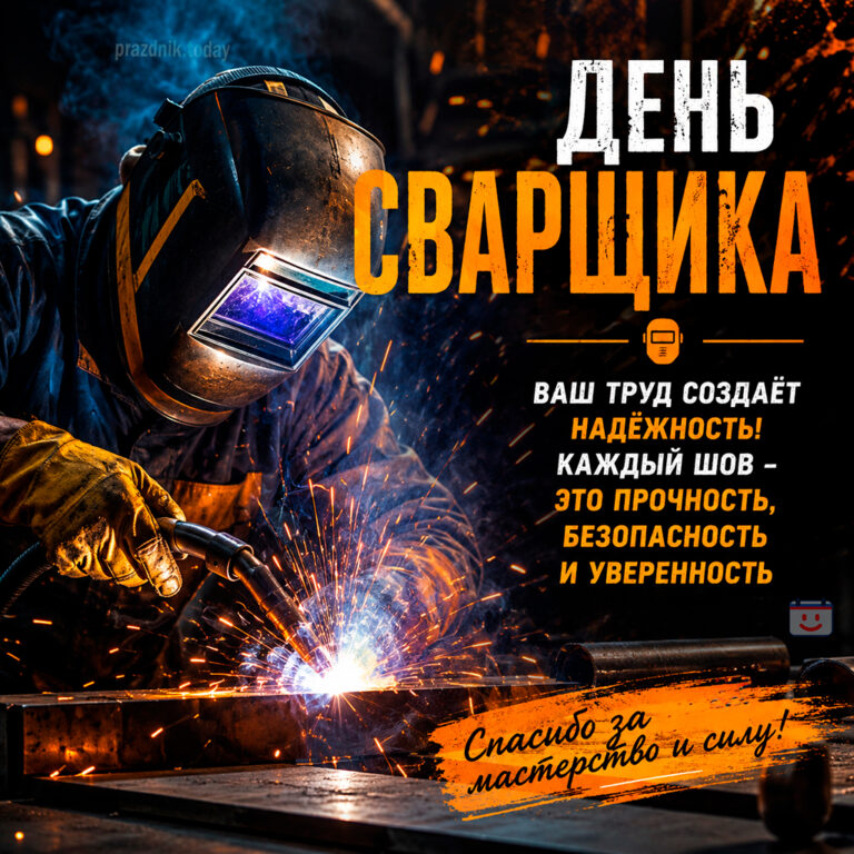 Открытка ко дню сварщика