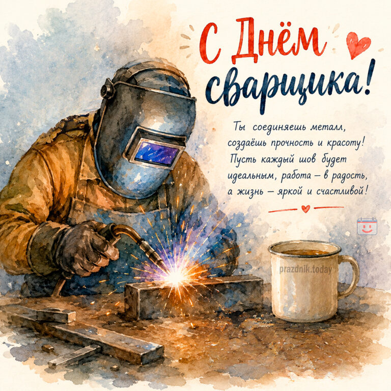Открытка ко дню сварщика