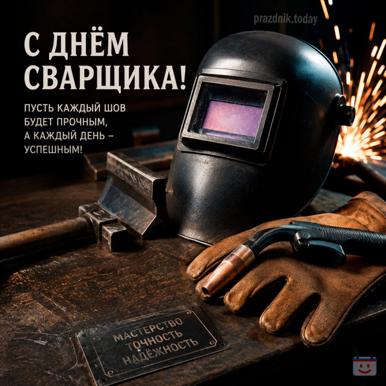Открытка ко дню сварщика