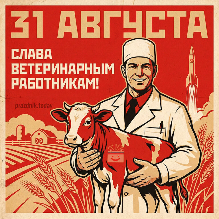 31 августа день ветеринарного работника праздник открытка
