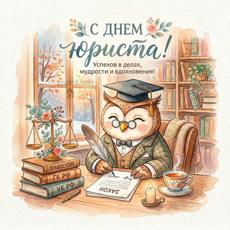 3 декабря день юриста открытка праздник