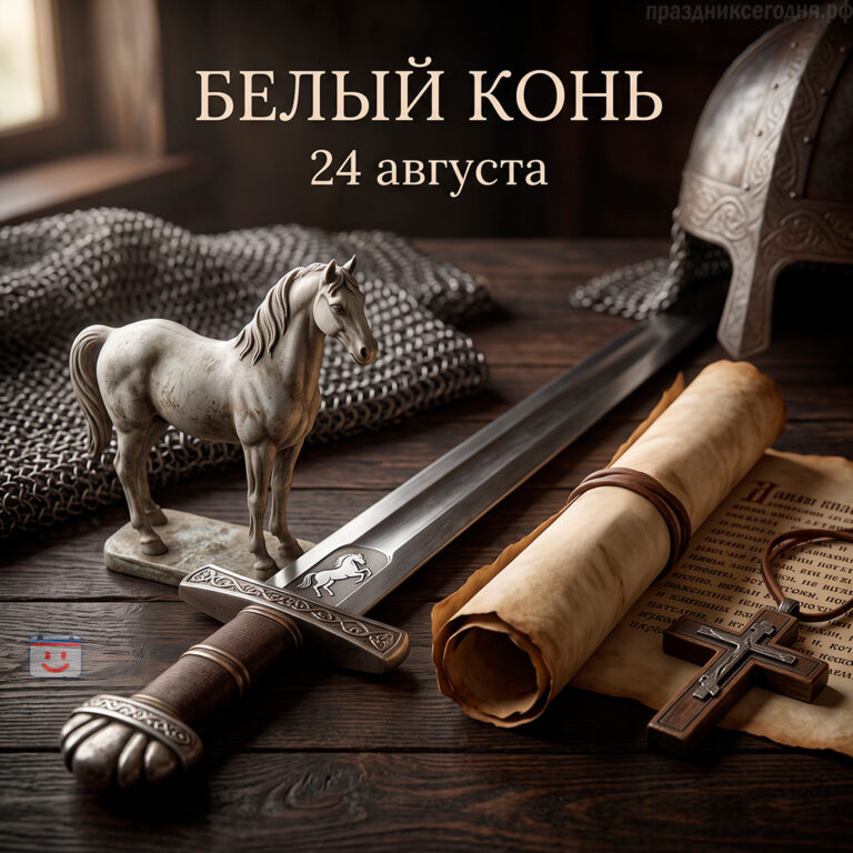 Открытка ко дню Евпатия Коловрата 24 августа