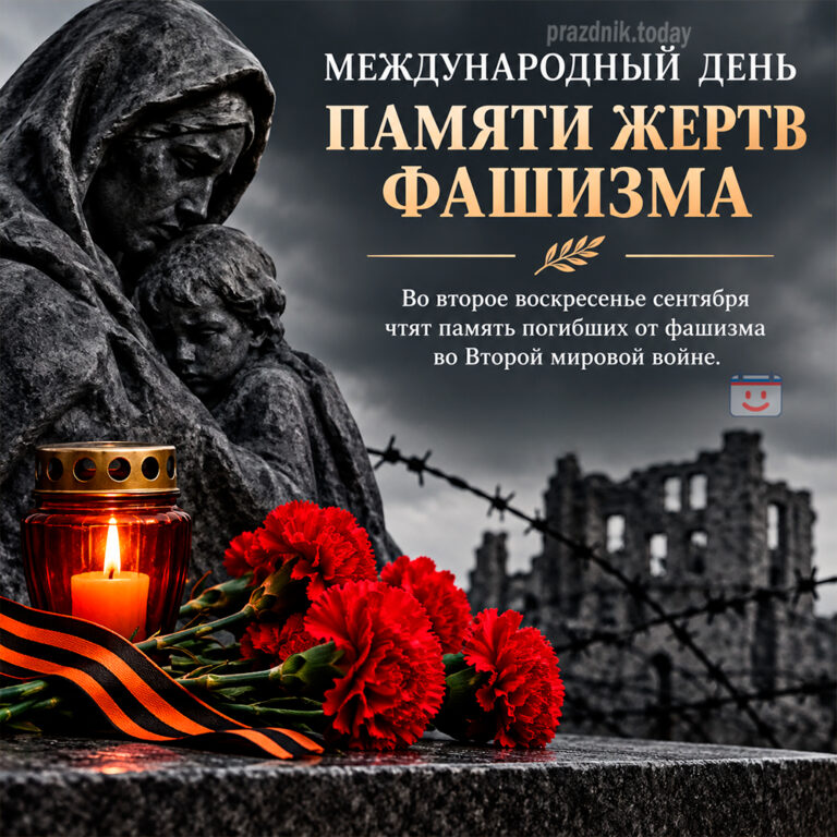 Открытка к Международному дню памяти жертв фашизма