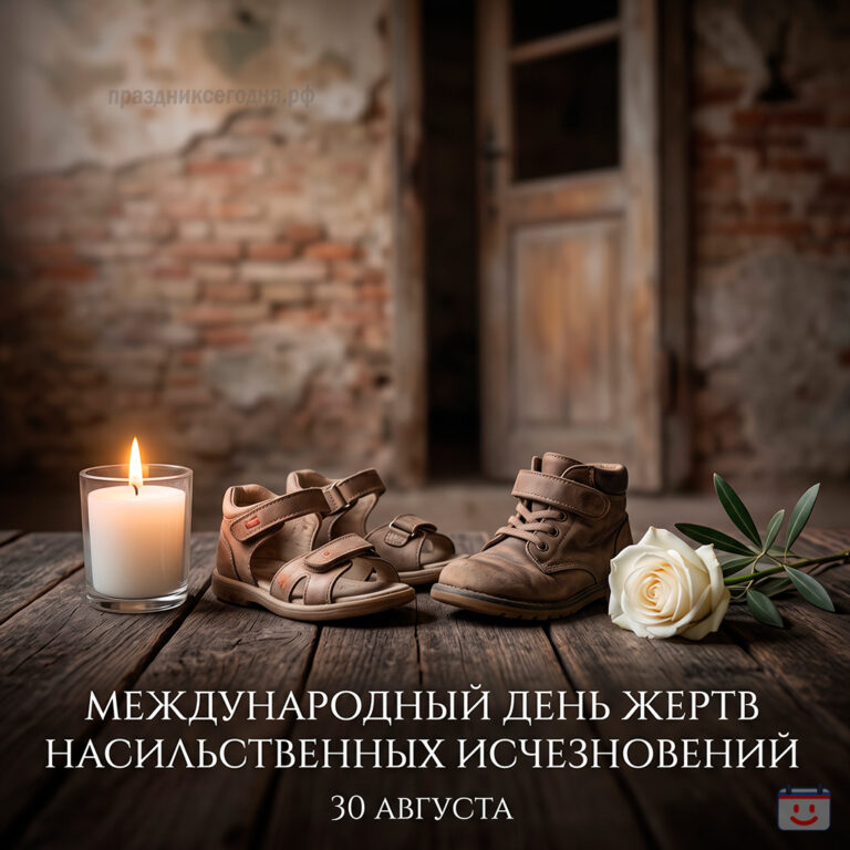 Открытка к Международному дню жертв насильственных исчезновений 30 августа