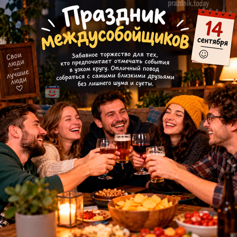 Открытка к празднику междусобойщиков 14 сентября
