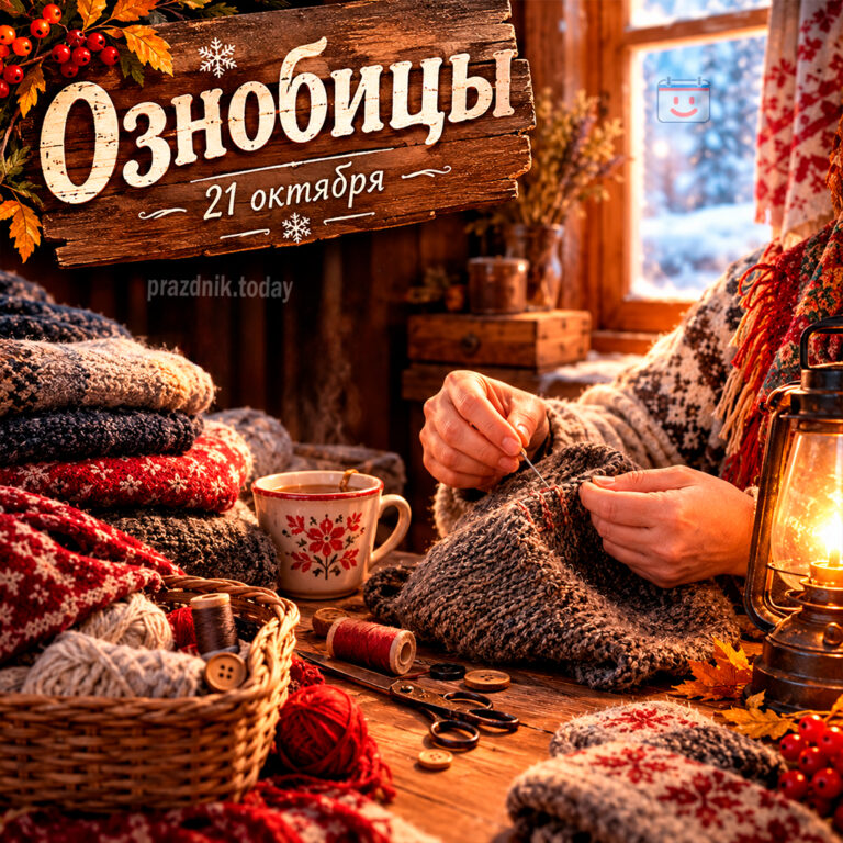 Открытка для праздника Трифон аи и Пелагеи 21 октября