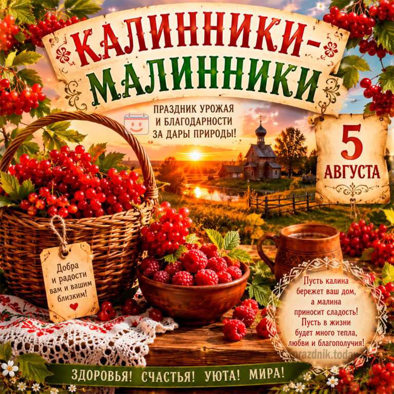 Открытка ко дню Трофима Бессонника 5 августа