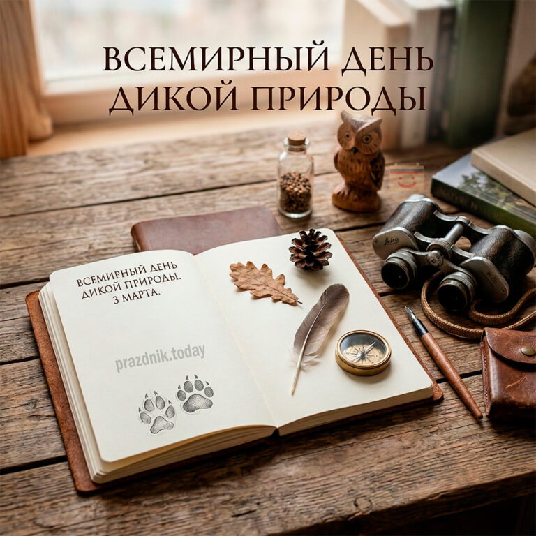 3 марта всемирный день дикой природы праздник открытка