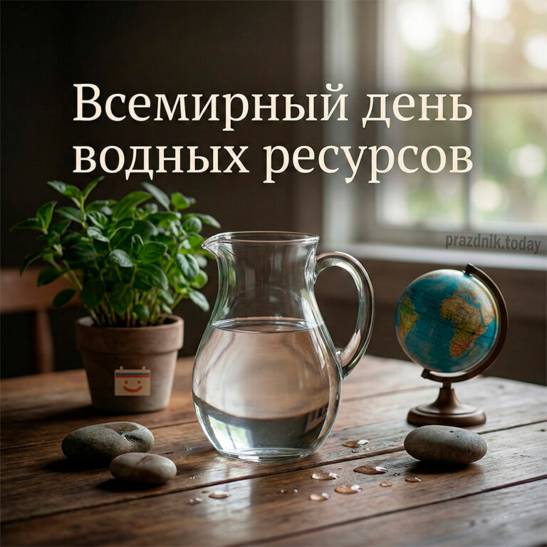 22 марта всемирный день водных ресурсов праздник открытка